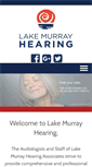Mobile Screenshot of lakemurrayhearing.com